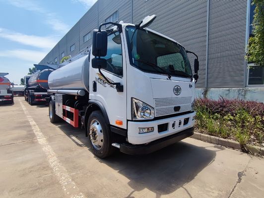 FAW 4*2 8CBM Fuel Truck with Metering System Oil Tanker Truck Hot Selling in Kazakhstan Fuel Bowser Truck