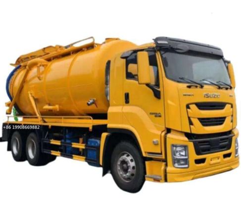 ISUZU 4x2 Driver 10000L Sewage Suction Truck with Vacuum Pump for Sucking Waste Water Vacuum Sewer Tanker Suction Truck