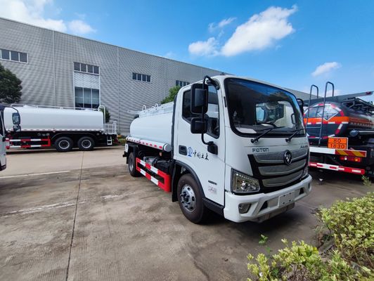 FOTON Fuel Dispensing Truck 6 CBM Mobile Oil Tanker with Metering System Diesel Engine