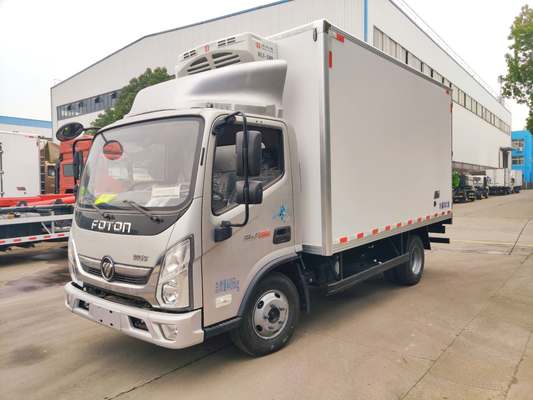 FOTON 4*2 Manual Diesel Refrigerated Truck With Thermo King Units