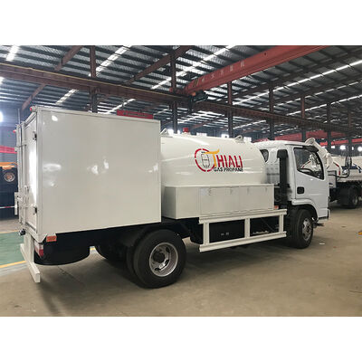 5000 liters Mobile LPG Refueling Truck with Euro III Emission and 120HP Engine